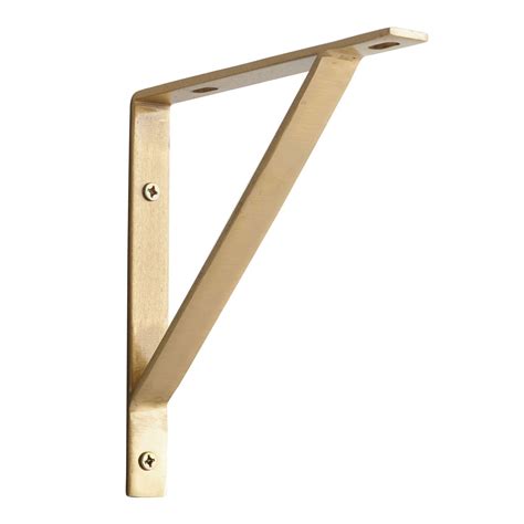 gold metal mix & match shelf brackets set of 2|gold mixture.